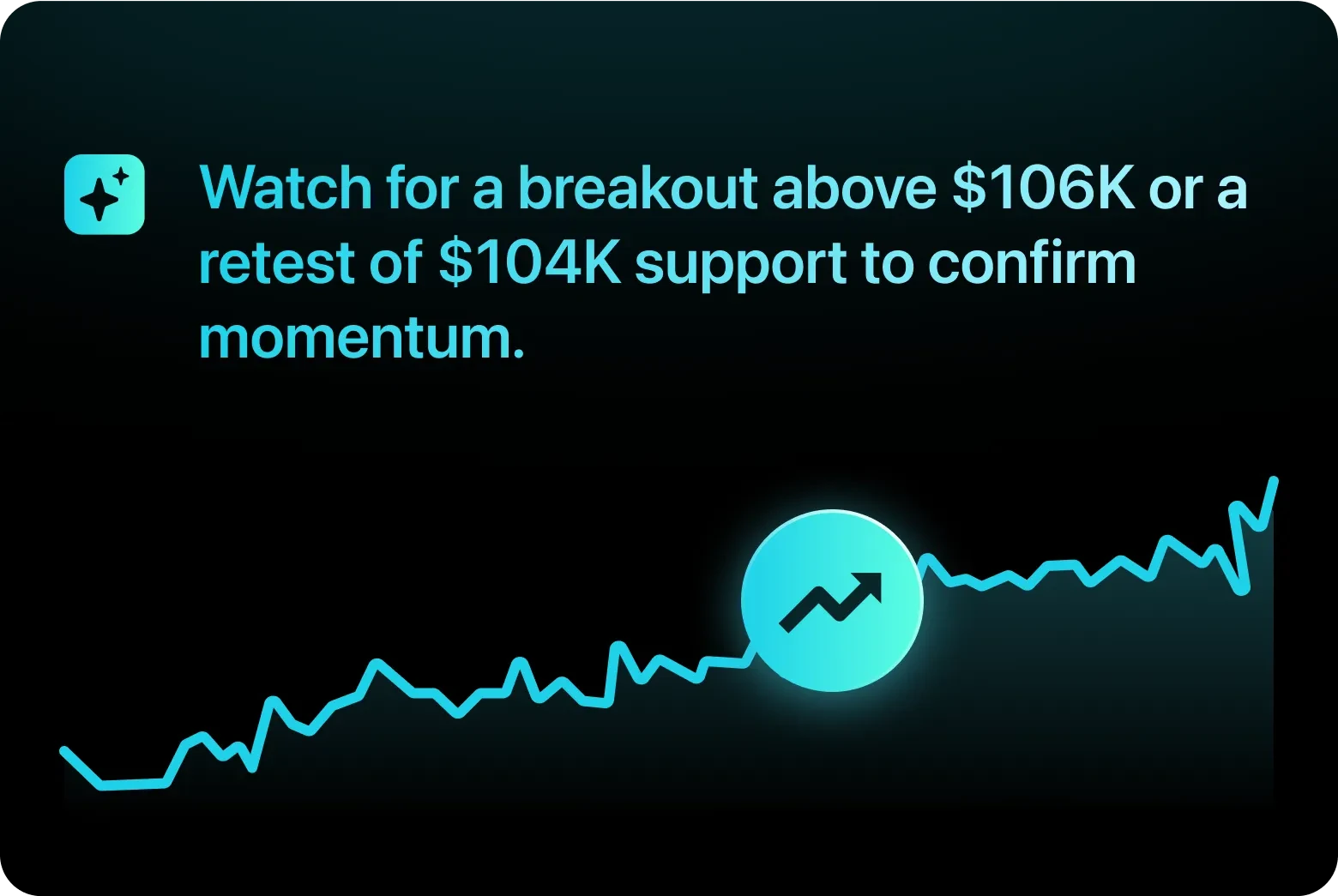 Crypto-Focused Precision why step icon