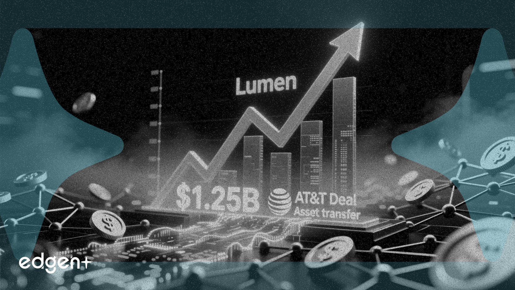 Lumen 주가, 12억 5천만 달러 규모 부채 거래 및 AT&T 자산 매각에 6.1% 상승