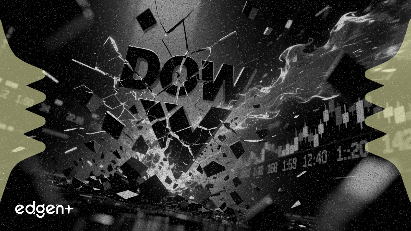 Le Dow Jones s'effondre de plus de 800 points