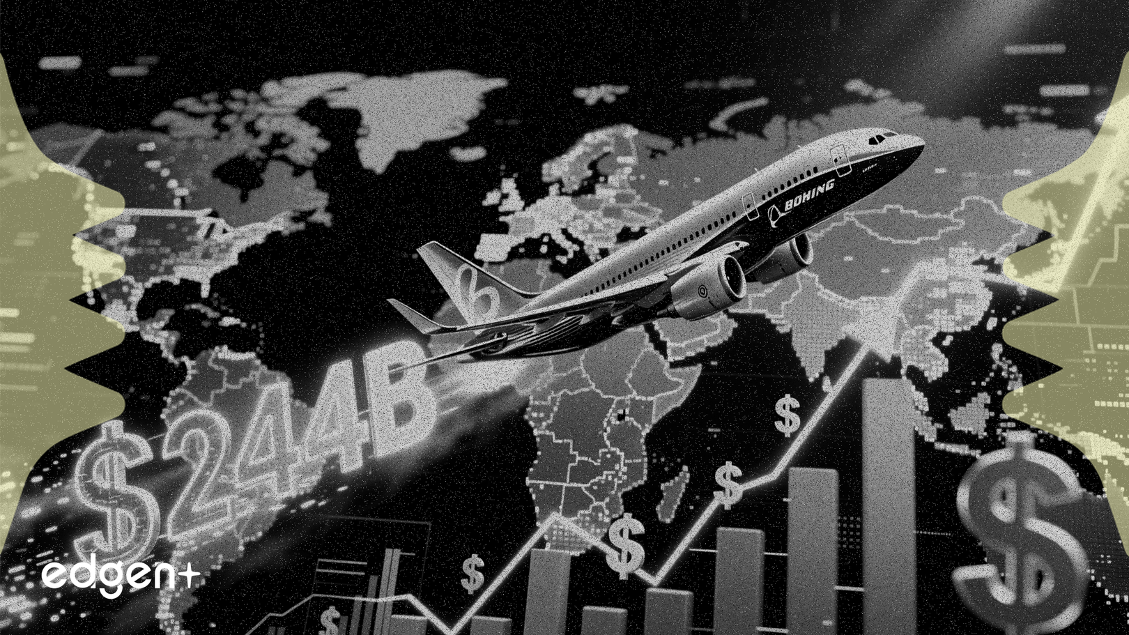 보잉 수주에 힘입어 미국 해외 계약 2,440억 달러 달성