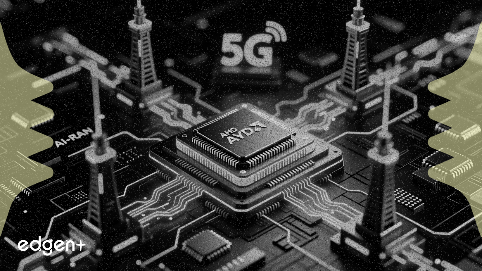 AMD, 새로운 AI-RAN 플랫폼으로 통신 시장 공략