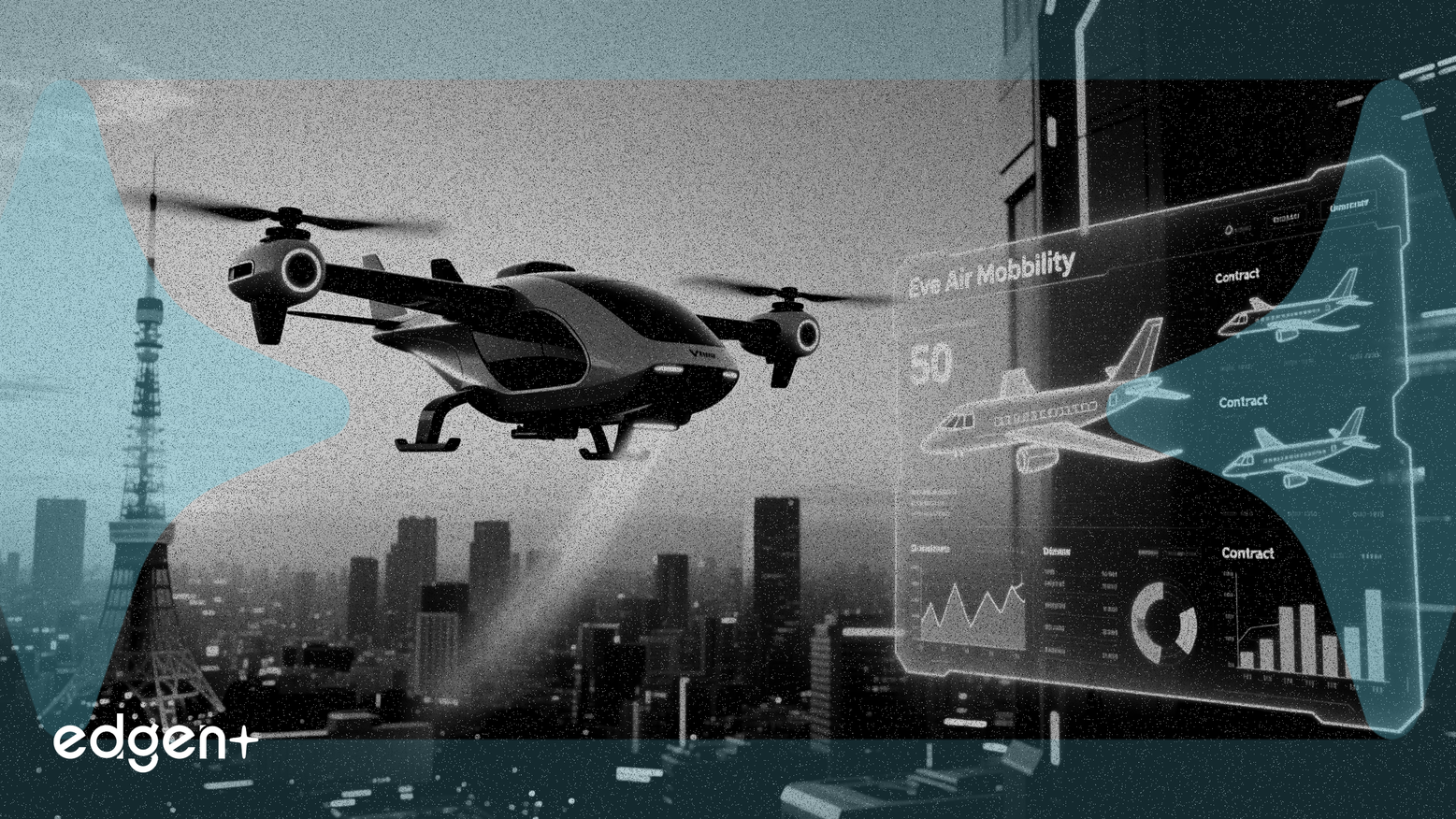 イブ・エアモビリティ、日本のAirXからeVTOL機50機の受注を確保