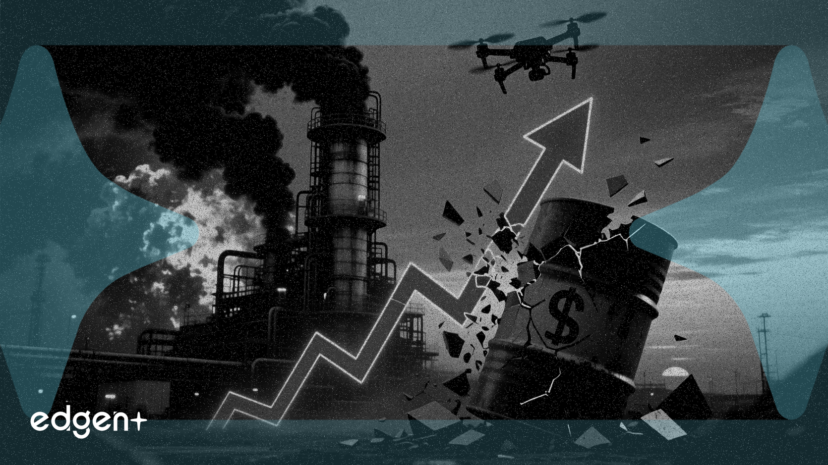 Los precios del petróleo suben tras un ataque con drones a una refinería clave en Arabia Saudita