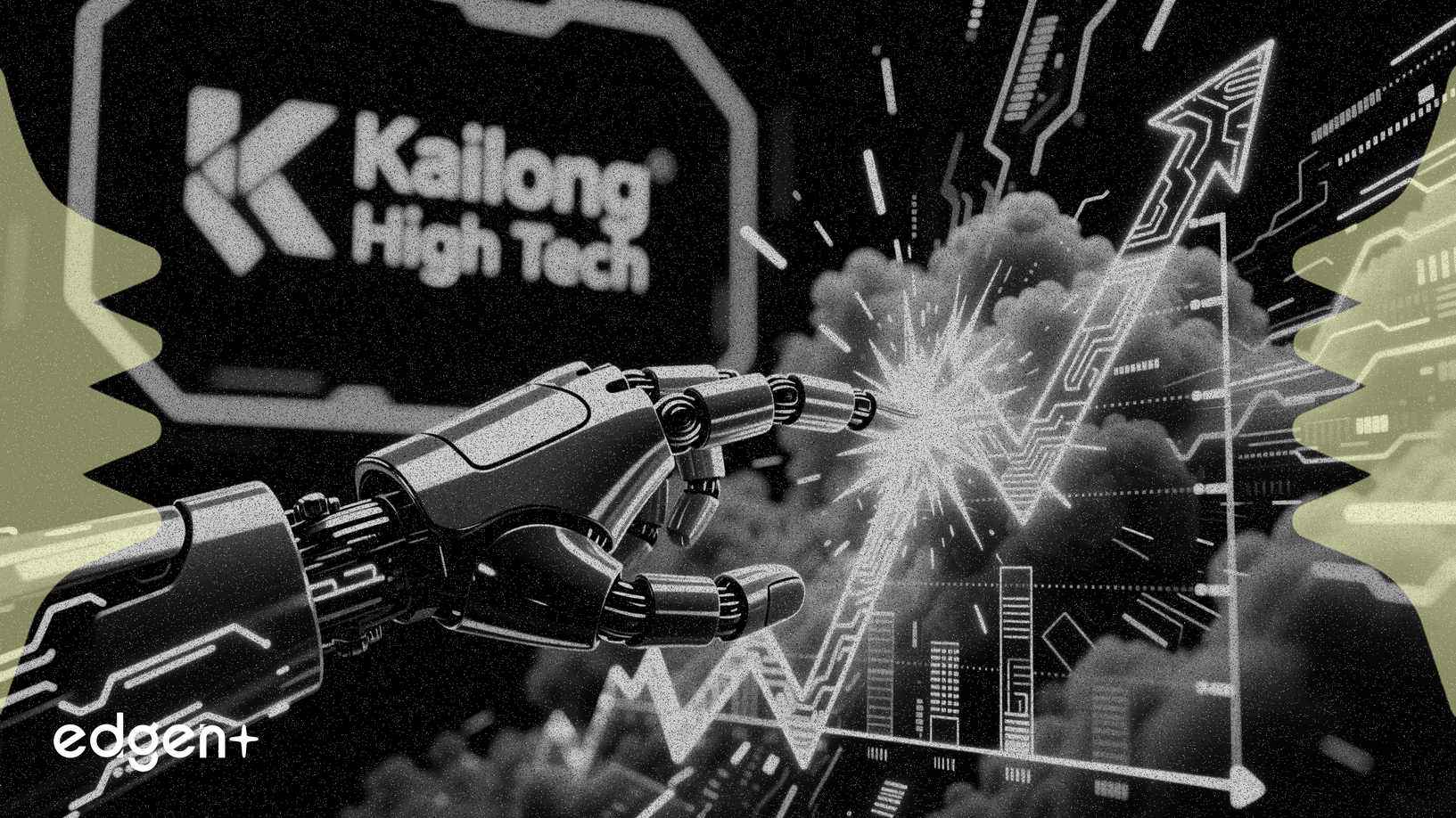 카이롱 하이테크, 매출 없는 로봇 사업에 20% 급등