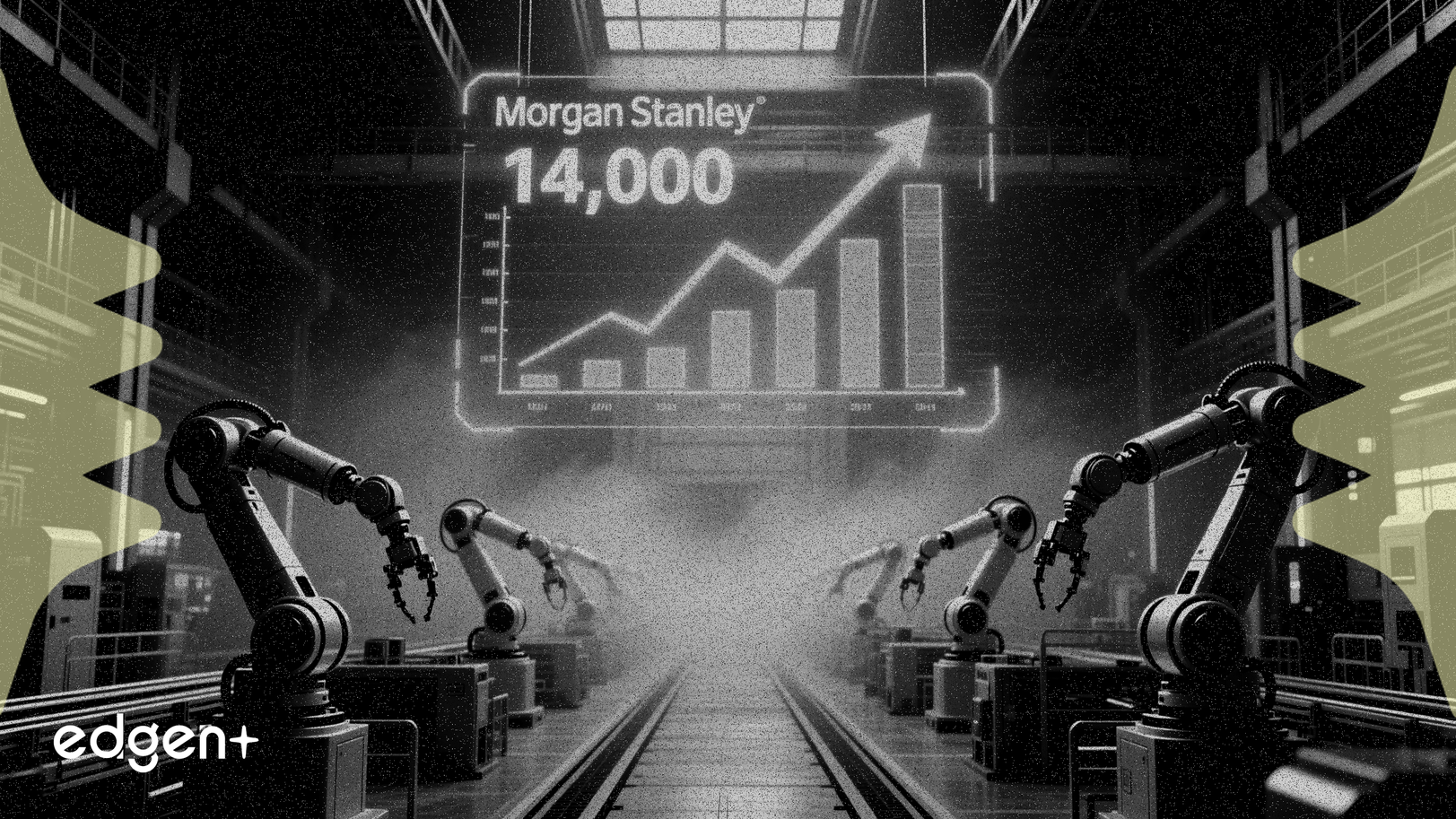 Morgan Stanley prévoit 14 000 livraisons de robots en Chine cette année