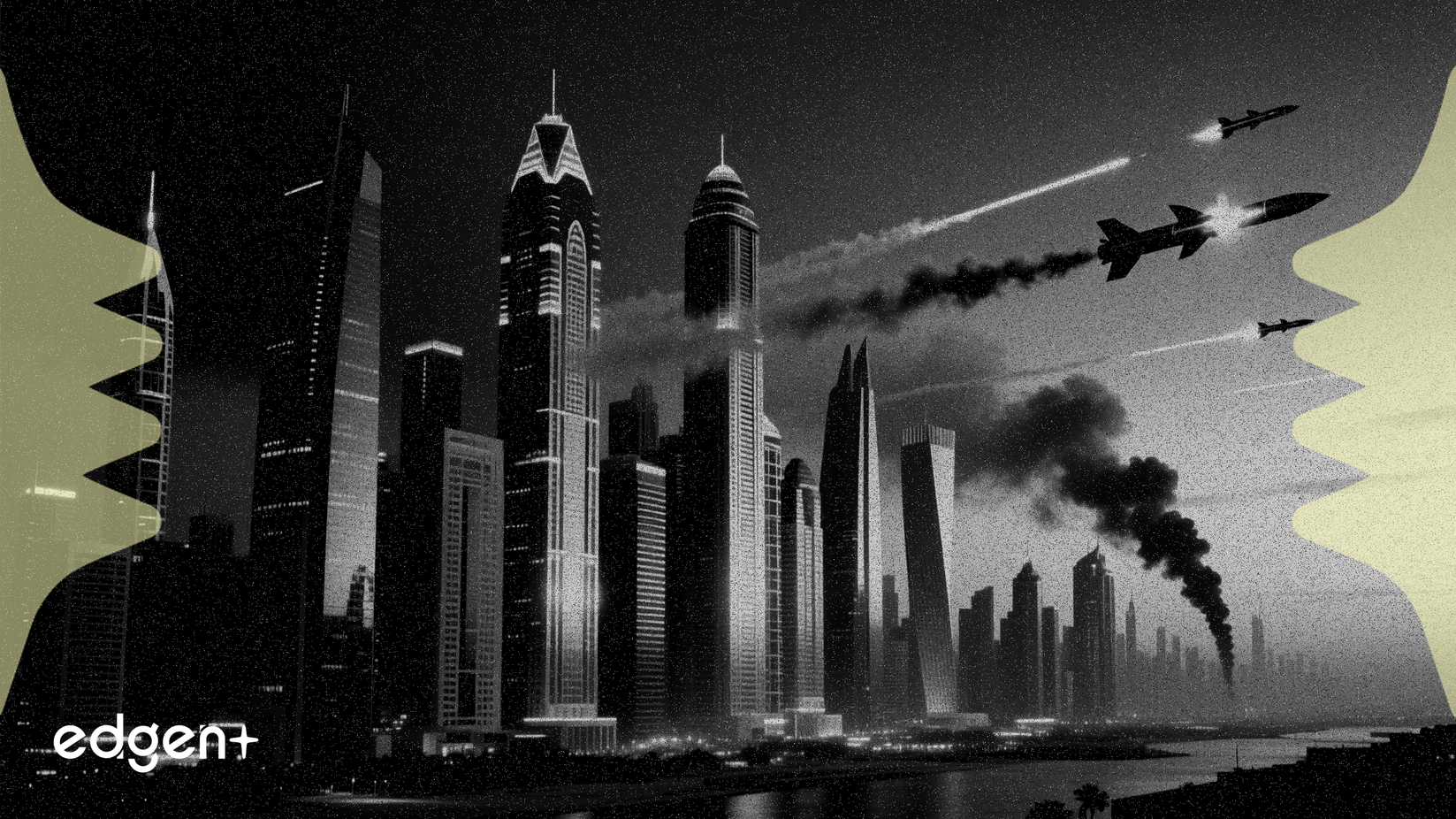 두바이, 이란의 1,400발 미사일 공격 후 회복