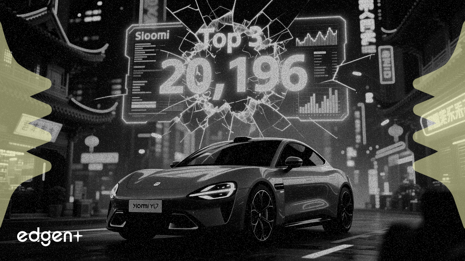 Xiaomi YU7 Satışları 20.196 Adede Ulaştı, Çin'in İlk 3'üne Girdi