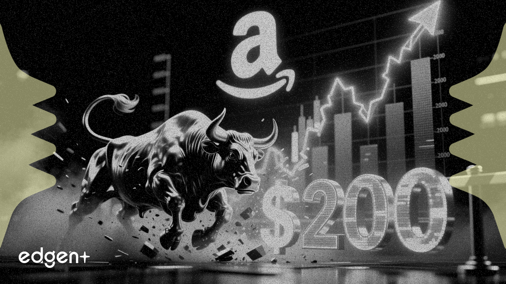 L'action Amazon signale un rebond à partir de 200 $ avec un schéma haussier