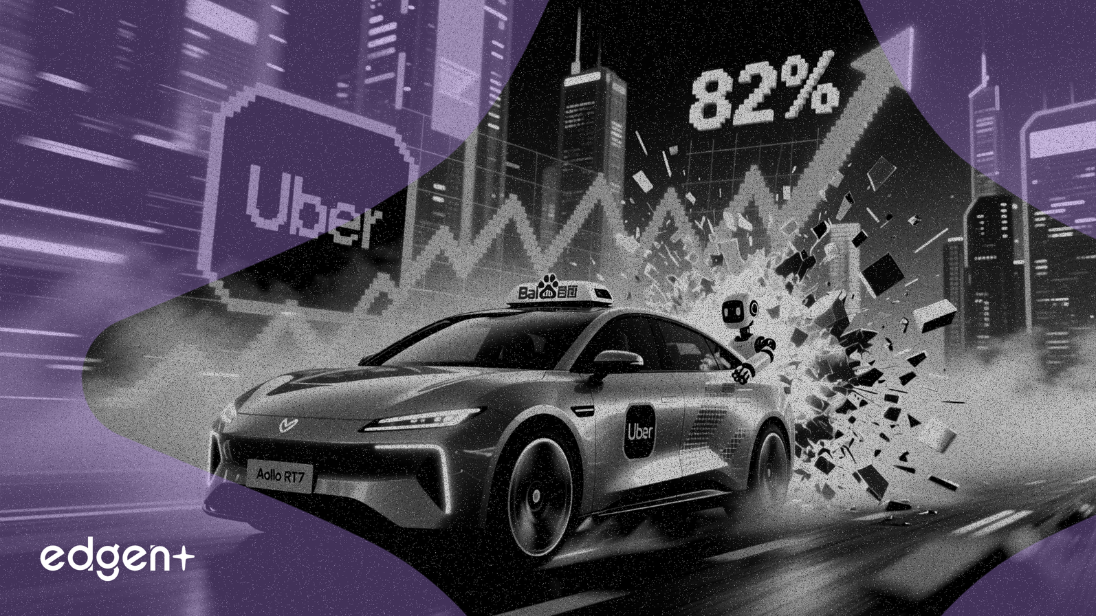 Baidu Supera a Uber en la Carrera de Robotaxis, sus Acciones Ganan 82%