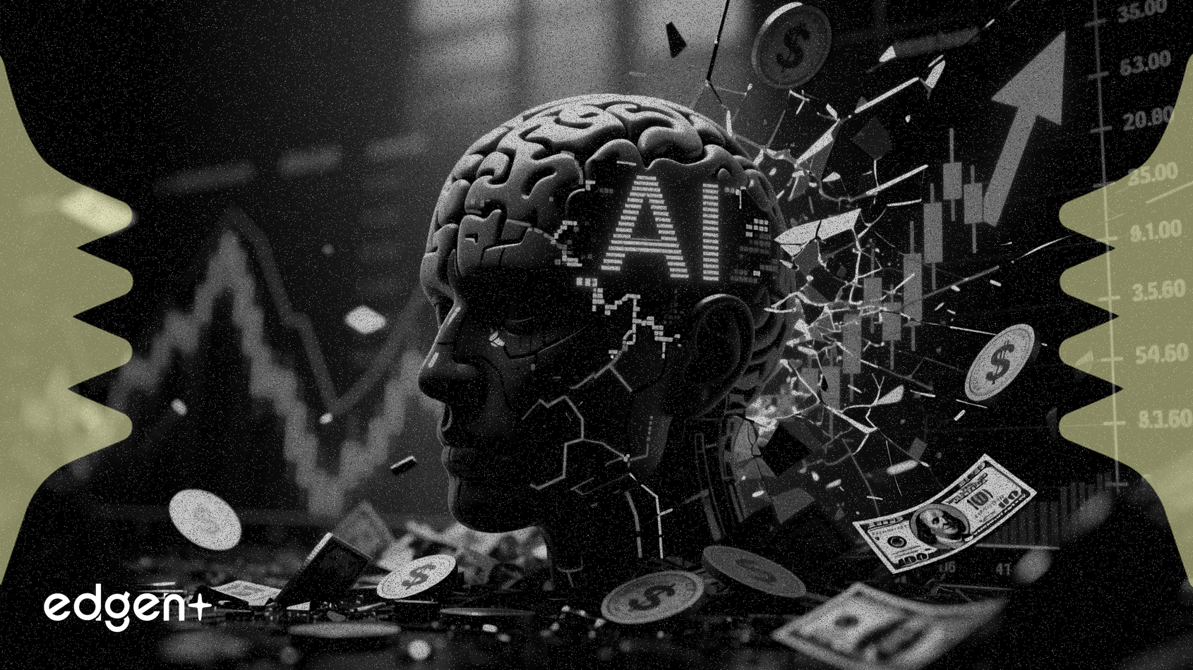 AI 우려, 높은 인플레이션 데이터가 주식 시장 하락을 견인