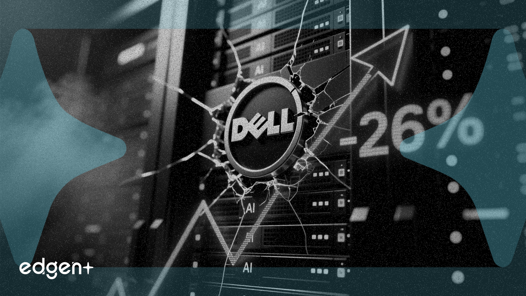 AIサーバーの利益率が収益を圧迫し、デル株が26%下落