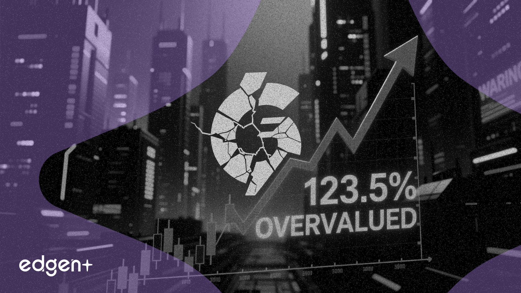 L'action Coinbase émet des signaux mitigés, surévaluée de 123,5% selon une métrique
