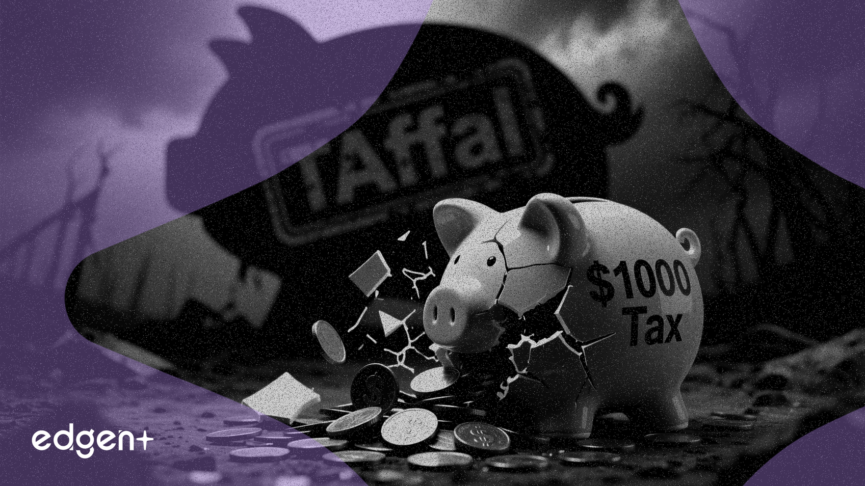 트럼프 관세, 경제 위협 및 가구당 1,000달러 세금 부과 예상