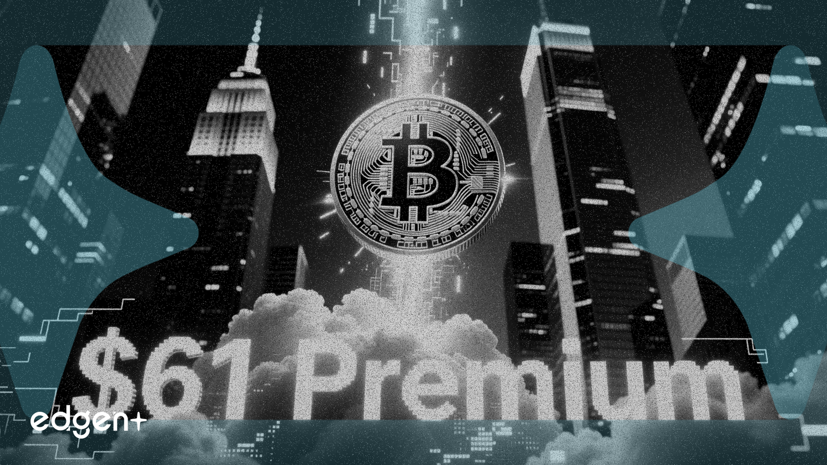 El repunte de Bitcoin impulsado por instituciones estadounidenses mientras la prima de Coinbase alcanza los 61 $