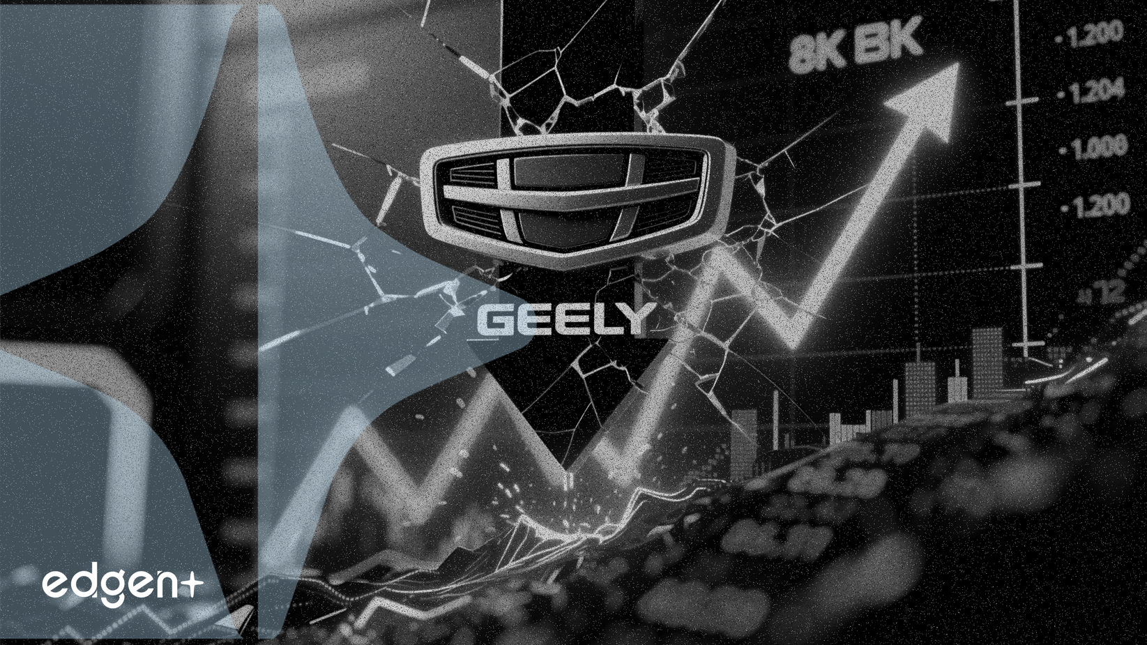 吉利汽車株が4.2%下落、EV販売倍増にもかかわらず