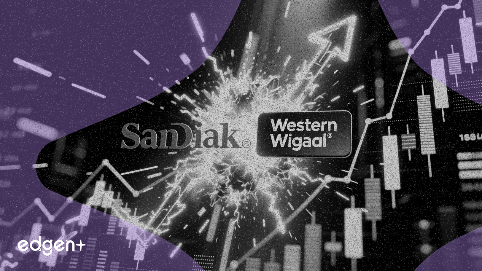 Les actions SanDisk et Western Digital s'envolent suite aux spéculations de fusion