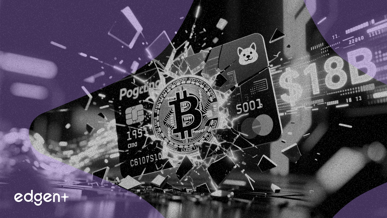 El gasto con tarjetas cripto alcanza los 18 mil millones de dólares mientras Dogecoin apunta a las redes de pago