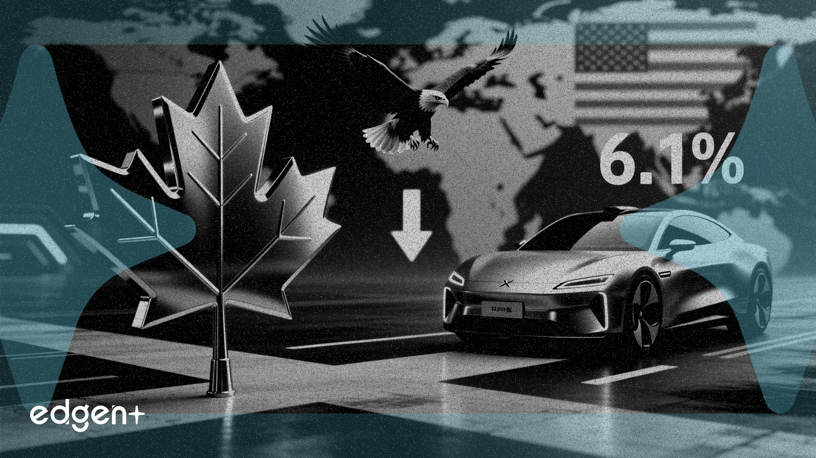 カナダ、中国EV関税を6.1%に引き下げ、米国との貿易から転換