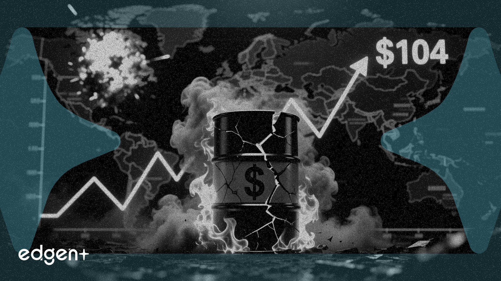 Le Brent dépasse les 104 dollars alors que les États-Unis frappent un centre pétrolier iranien clé