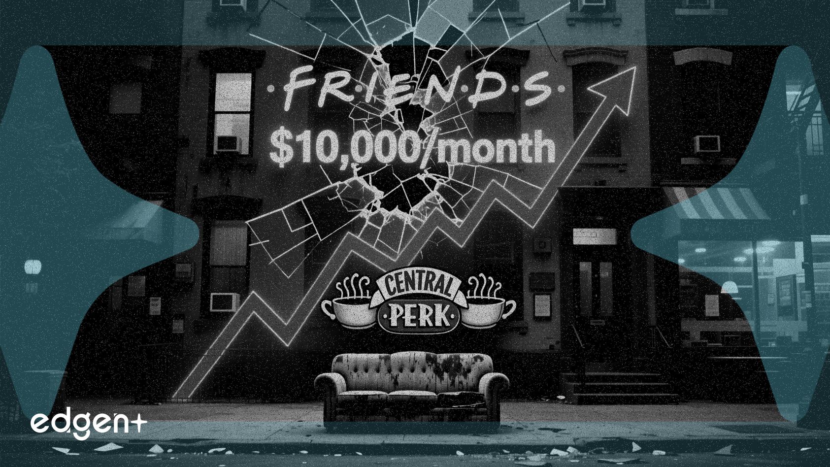 紐約租金分析顯示：《六人行》公寓月租金逼近1萬美元