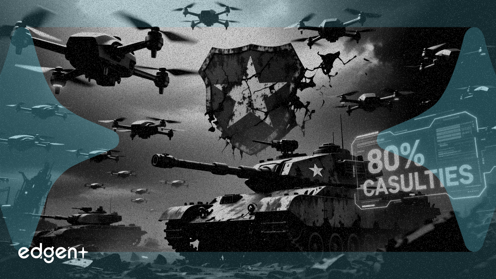 La stratégie militaire occidentale obsolète alors que les drones infligent 80% des pertes