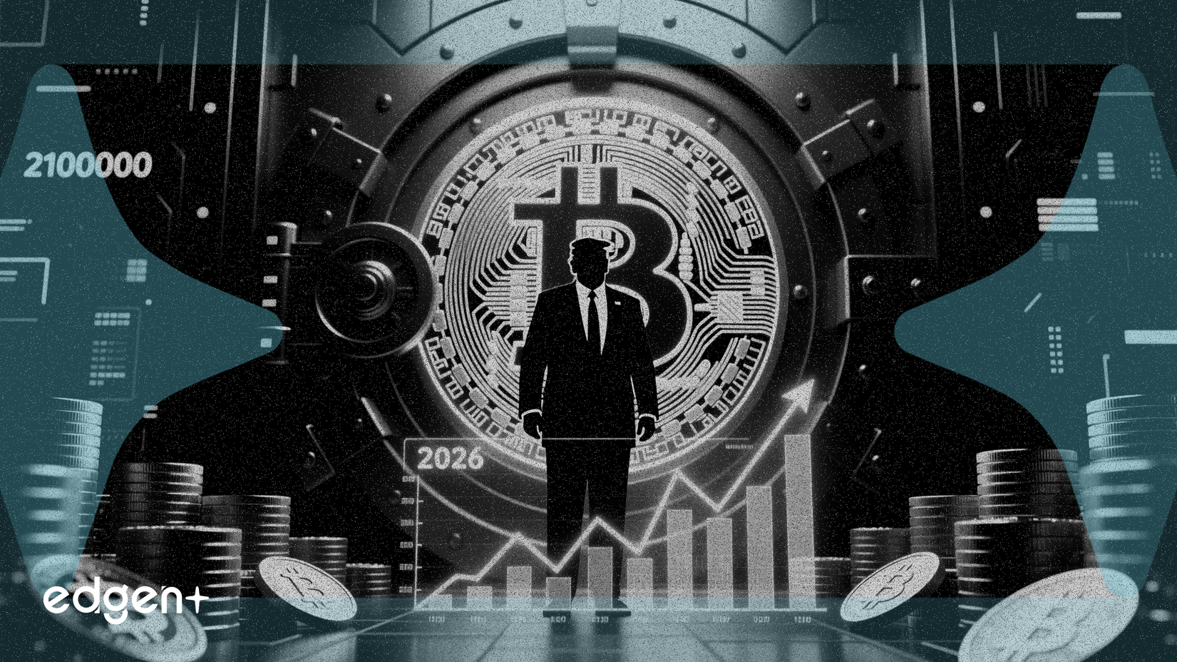 トランプ氏の潜在的な21万BTC準備計画が2026年の見通しを形成