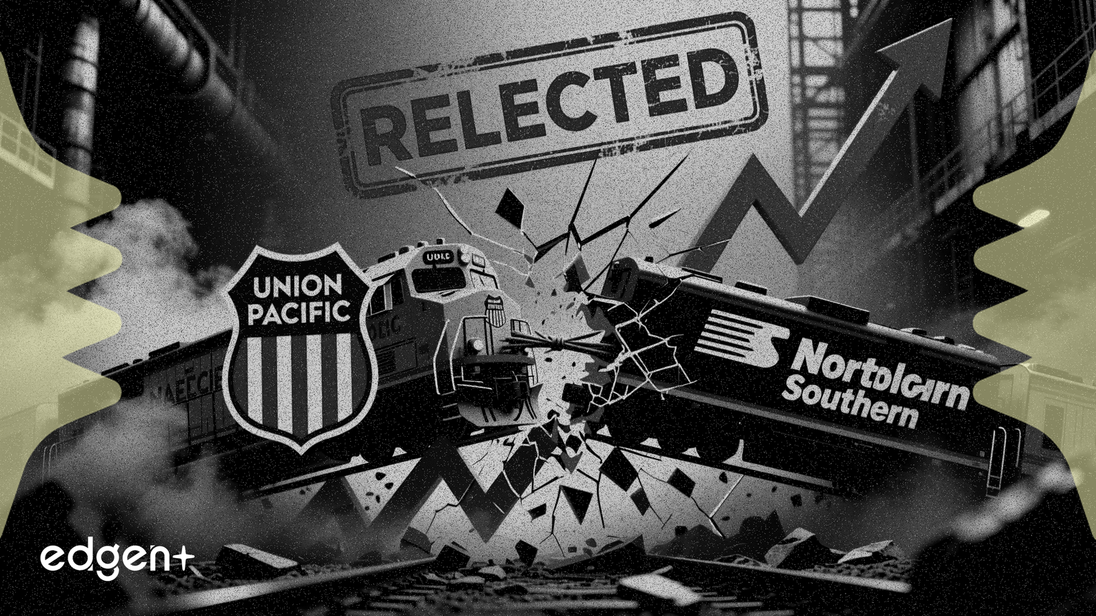 Union Pacific y Norfolk Southern caen tras el rechazo de fusión por parte del regulador