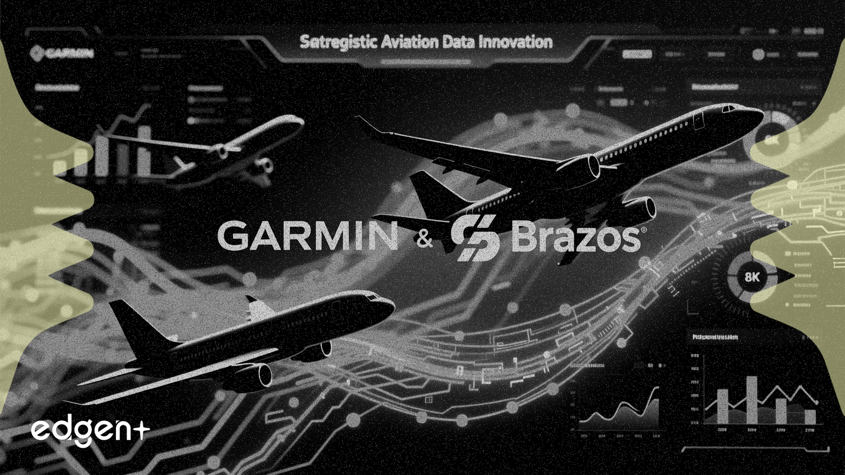 ガーミン、Brazosと提携し航空データ分析を強化