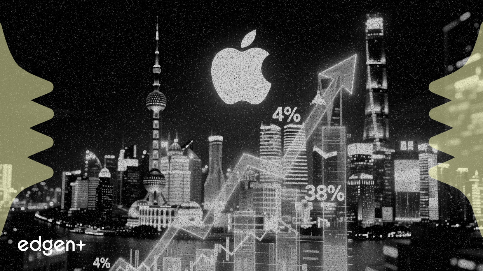 蘋果股價上漲4%，iPhone 17推動中國市場實現38%的增長