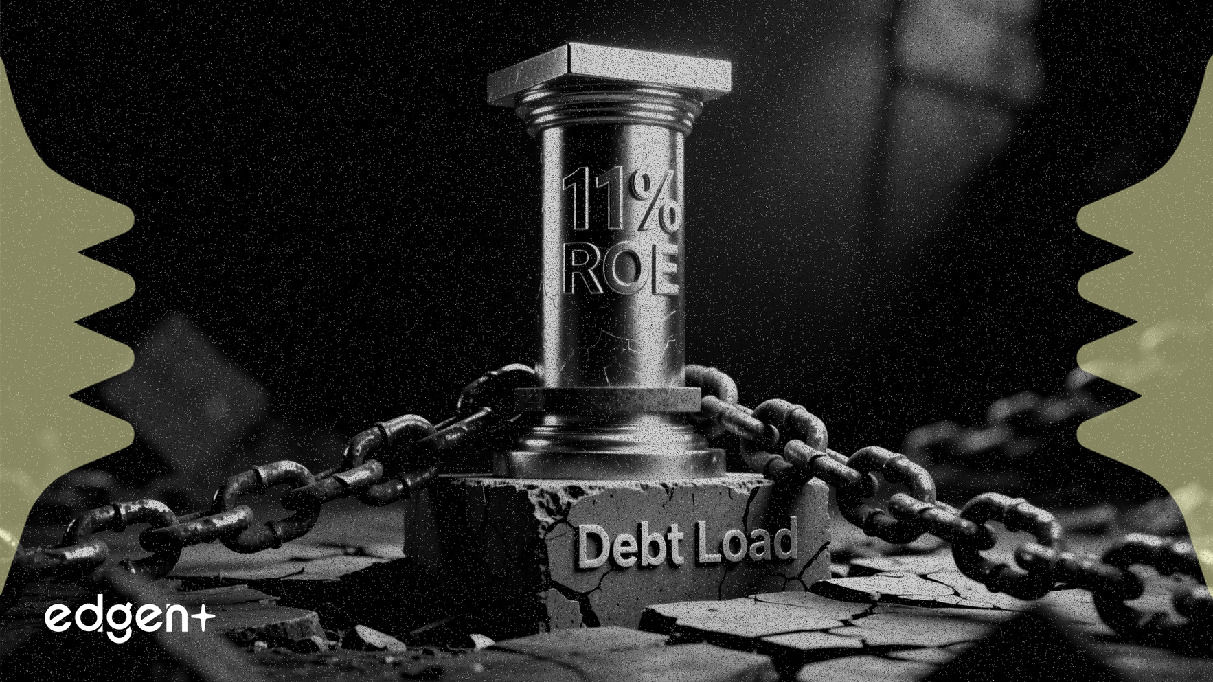 エンタジーの自己資本利益率11%は高負債に打ち消される