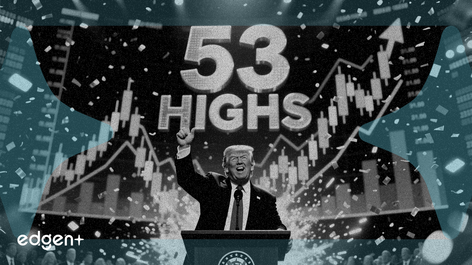 トランプ氏、一般教書演説で株価の53回史上最高値更新を強調