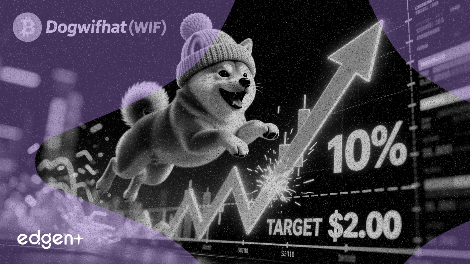 Dogwifhat (WIF) gagne 10 %, les traders visent la rupture des 2 dollars