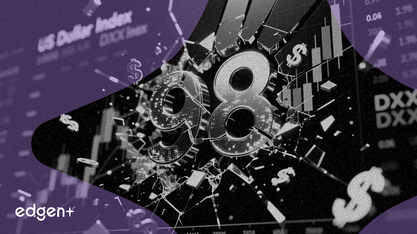 미국 달러 지수 98선 붕괴, 금리 인하 기대감 고조