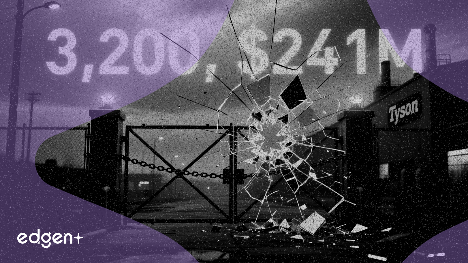 泰森工廠關閉致內布拉斯加州3,200個工作崗位流失，2.41億美元工資受影響