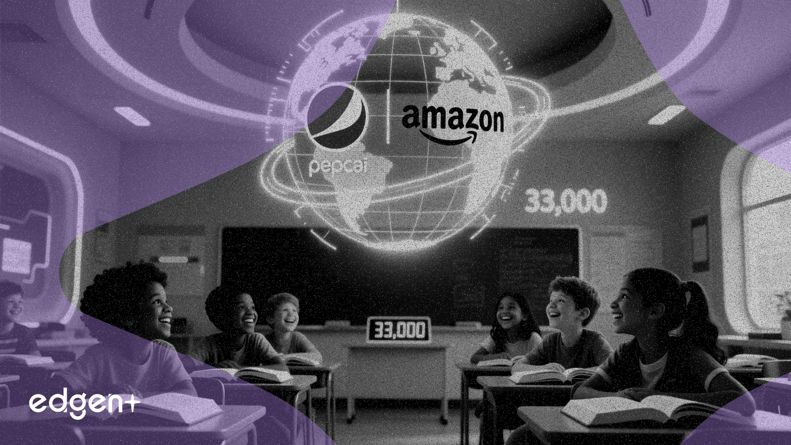 ペプシコ、アマゾンが3万3000人の生徒を対象とした学校支援事業に資金提供