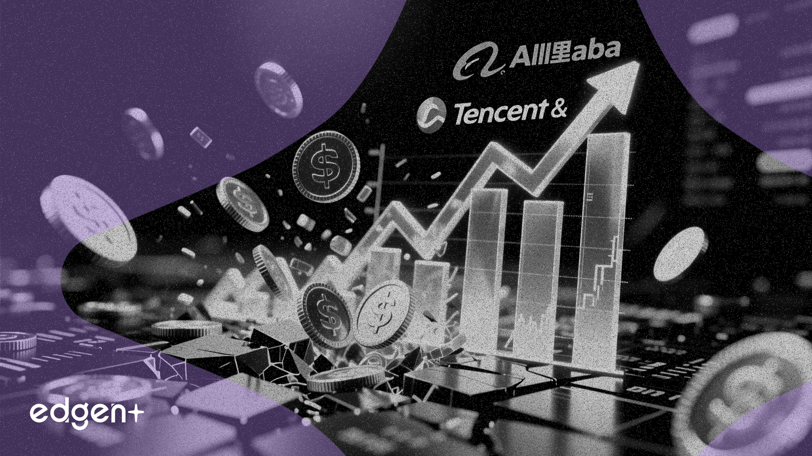 Inversores apuestan 358 millones de HKD en Tencent y Alibaba tras venta masiva