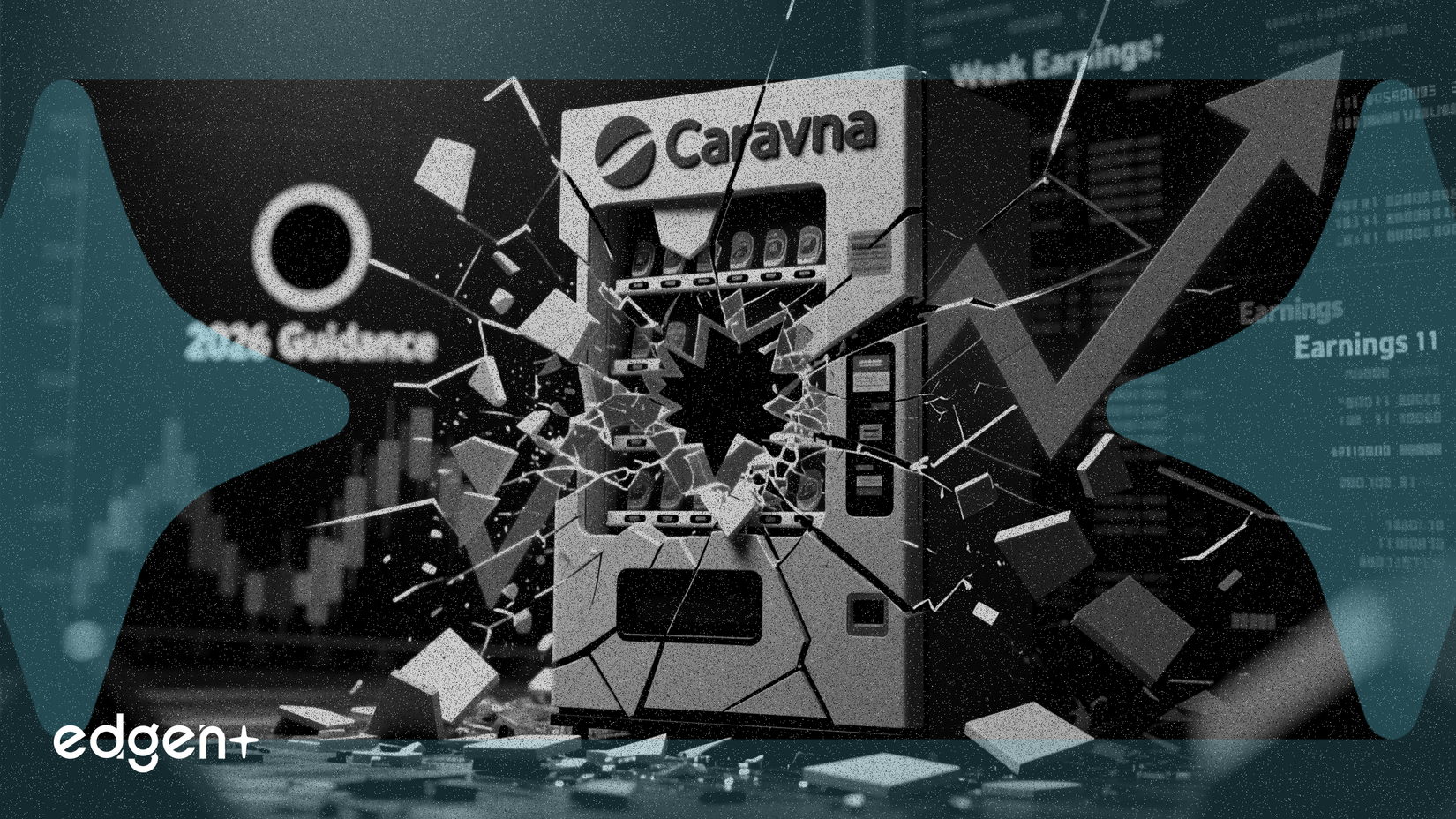 Acciones de Carvana caen un 10% por ganancias débiles y falta de orientación para 2026