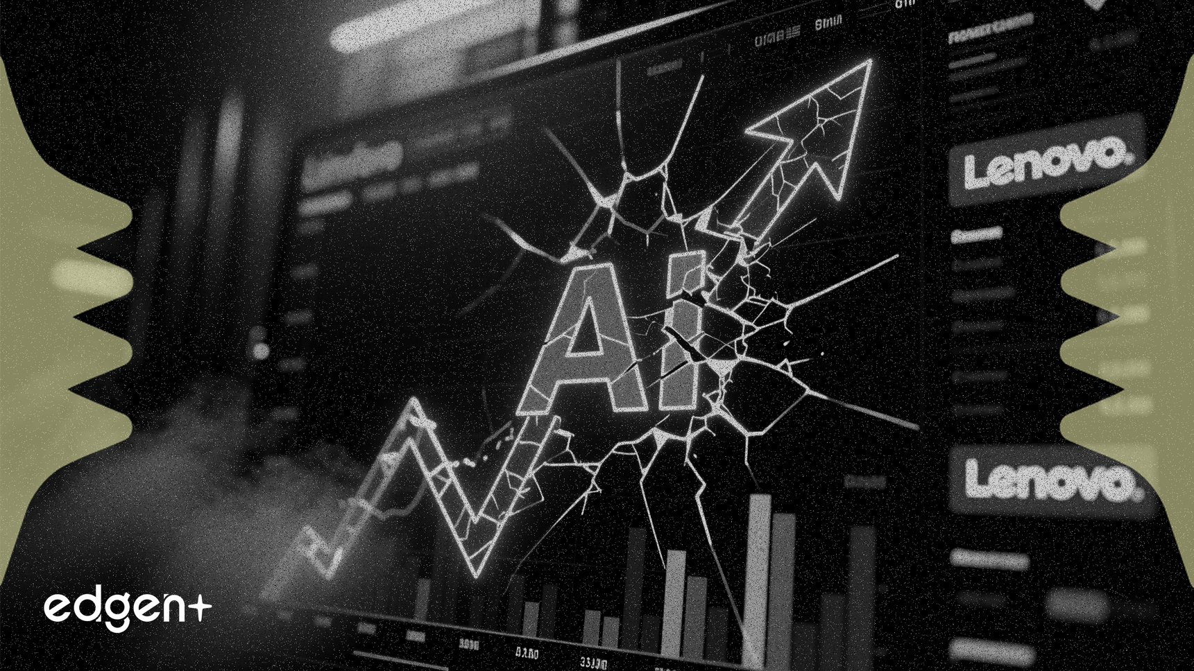 レノボ株、AI収益72%増にもかかわらず4.6%下落