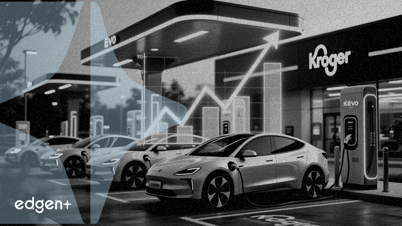 EVgoがKrogerとの契約を拡大、年間150基以上の充電器を約束