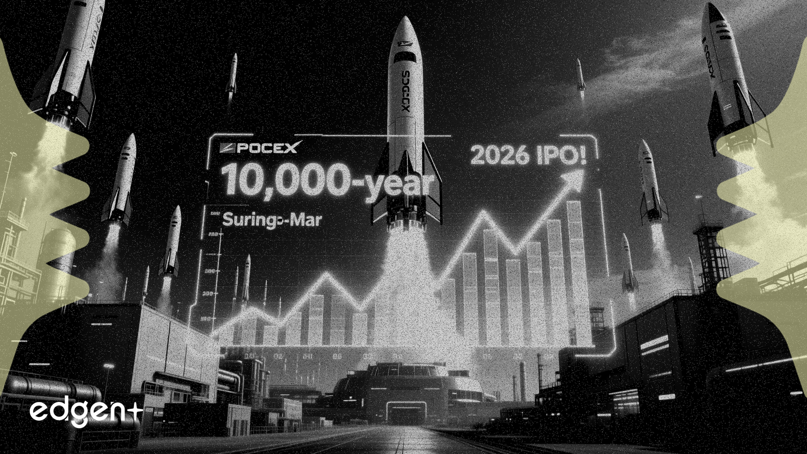 Musk vise 10 000 fusées Starship par an avant l'IPO de 2026
