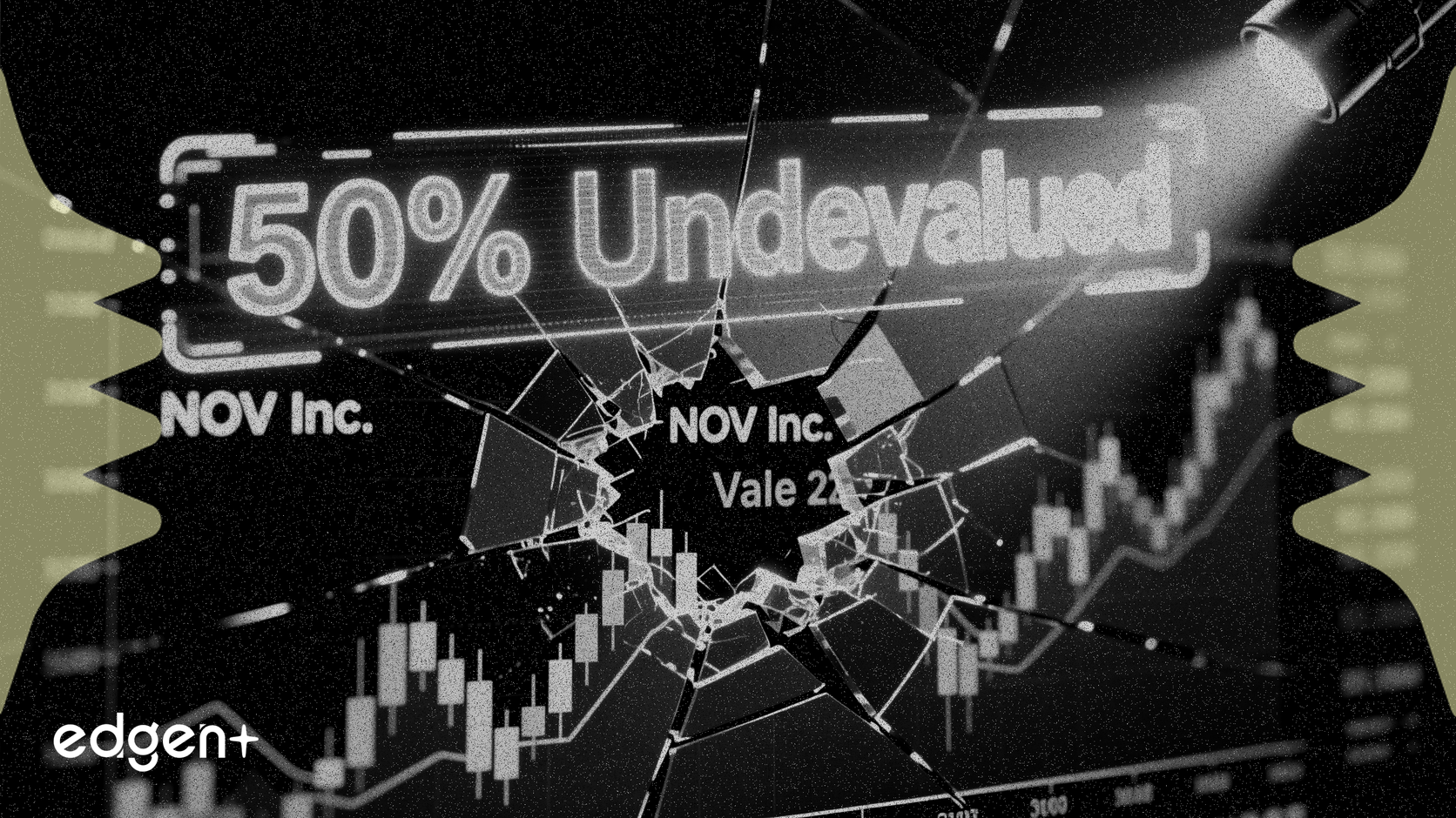 評価モデルはNOV Inc.が50%過小評価されていることを示す