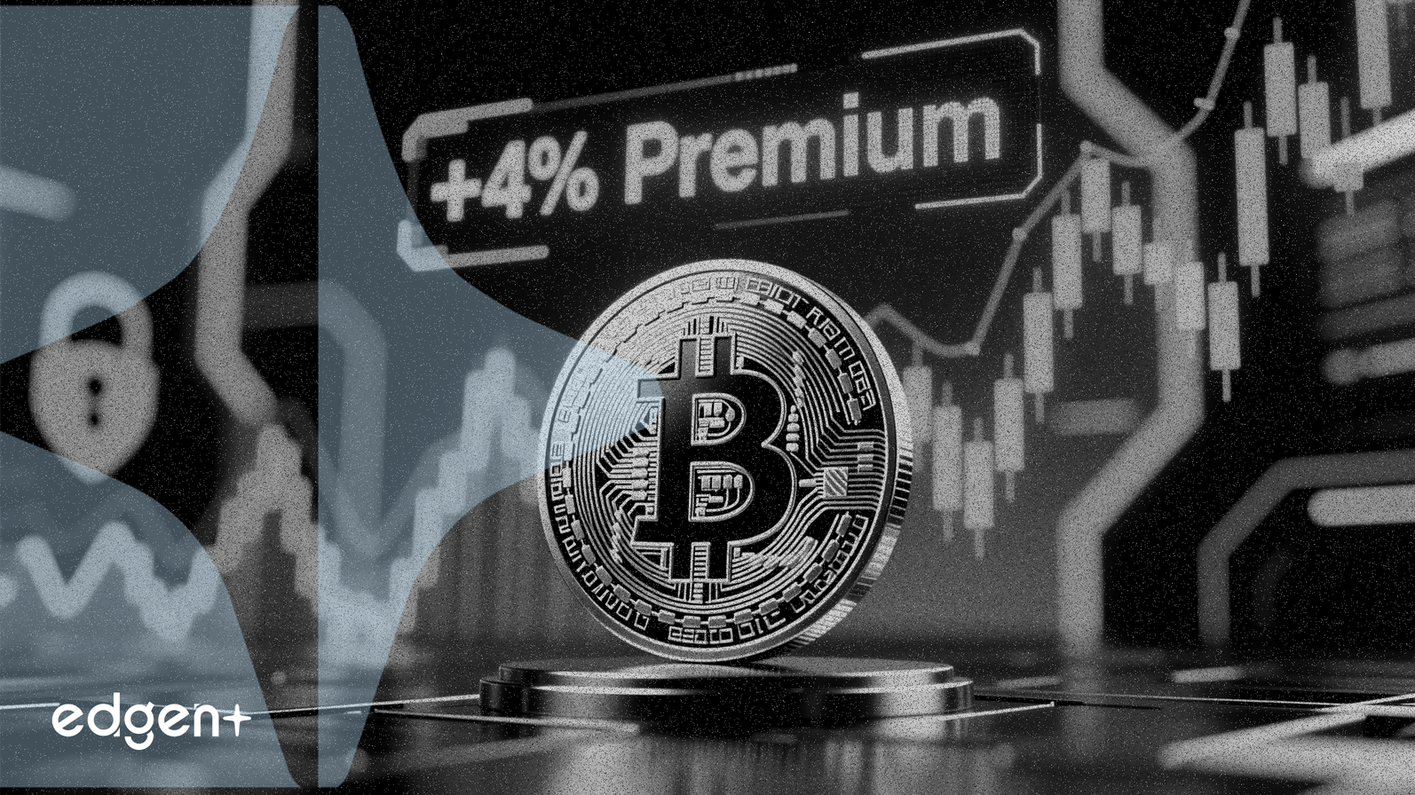 비트코인 선물 프리미엄 4% 유지, 패닉 부재