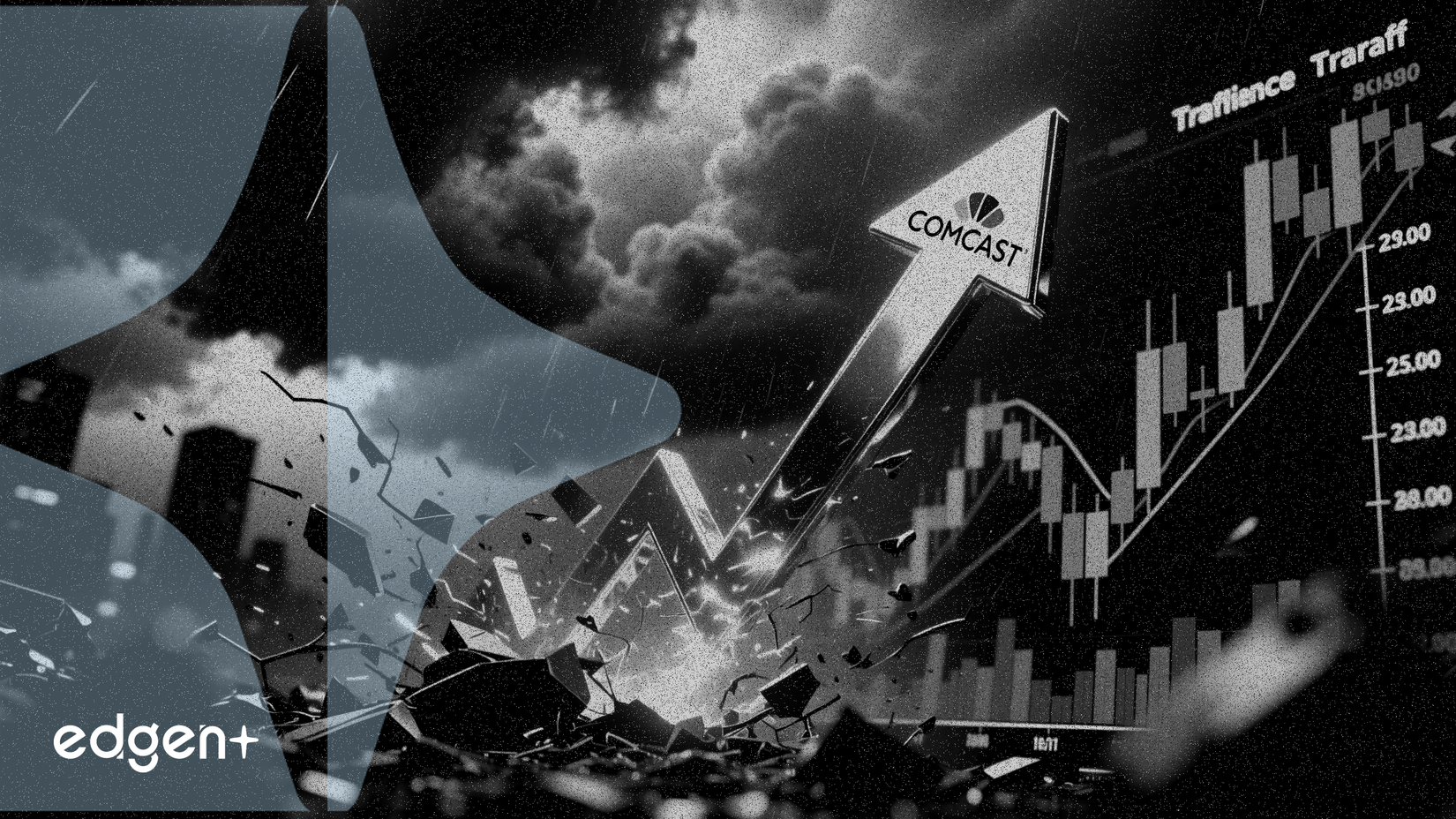 康卡斯特股价上涨1.2%，因关税担忧引发大盘抛售