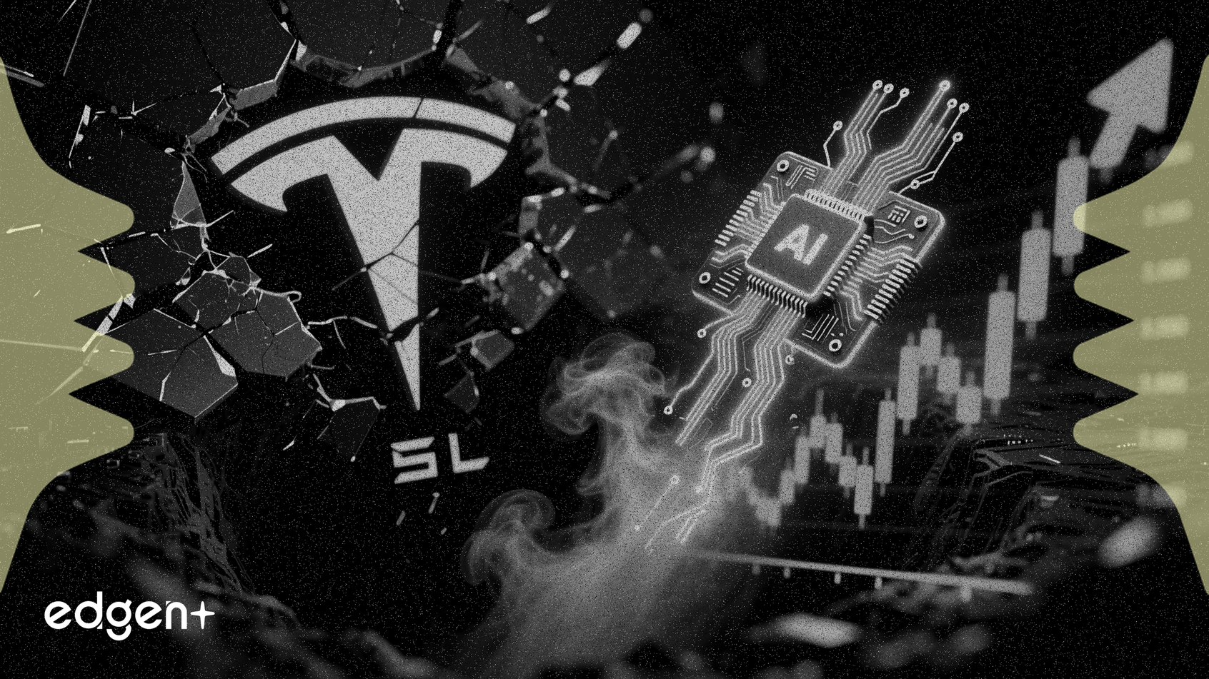 特斯拉净利润暴跌60%，AI芯片股表现优异