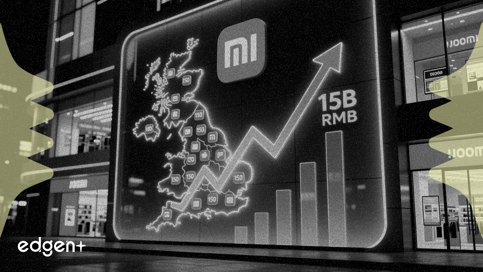 Xiaomi apunta a la expansión en el Reino Unido con 150 nuevas tiendas tras alcanzar 1.000 millones de yuanes en ingresos