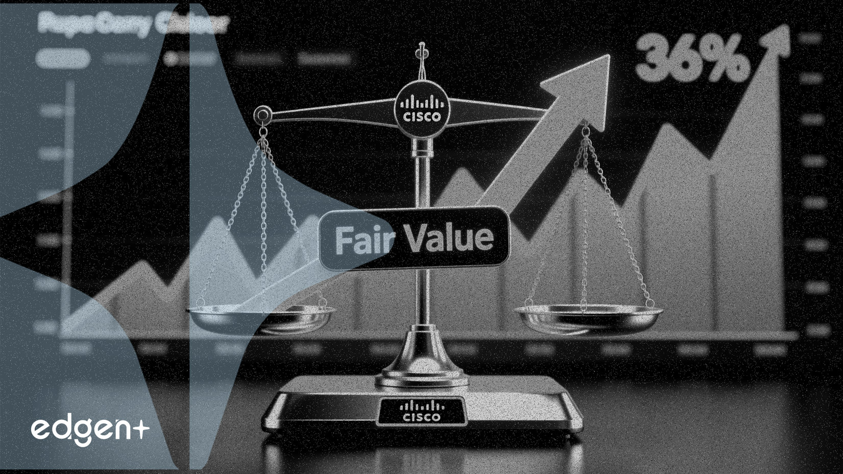 思科股價上漲36%後被認定估值合理