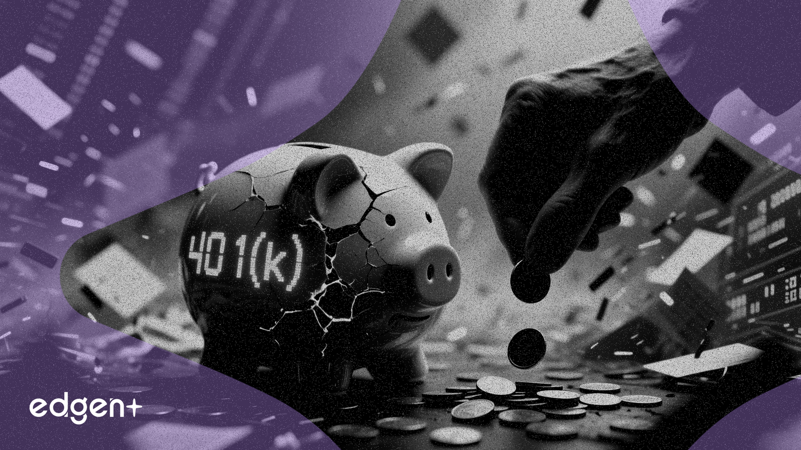 Un récord del 6% de trabajadores retira fondos de sus 401(k) ante el aumento de la tensión financiera