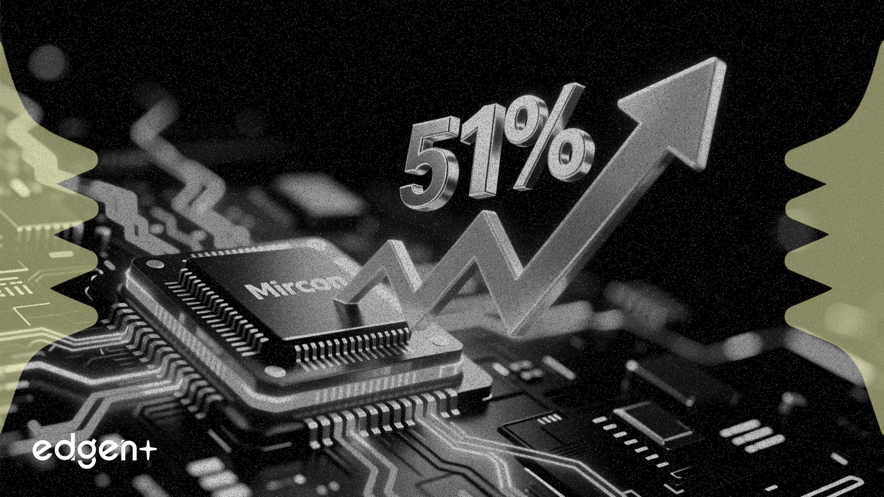 AI内存需求推动美光股价三个月上涨51%