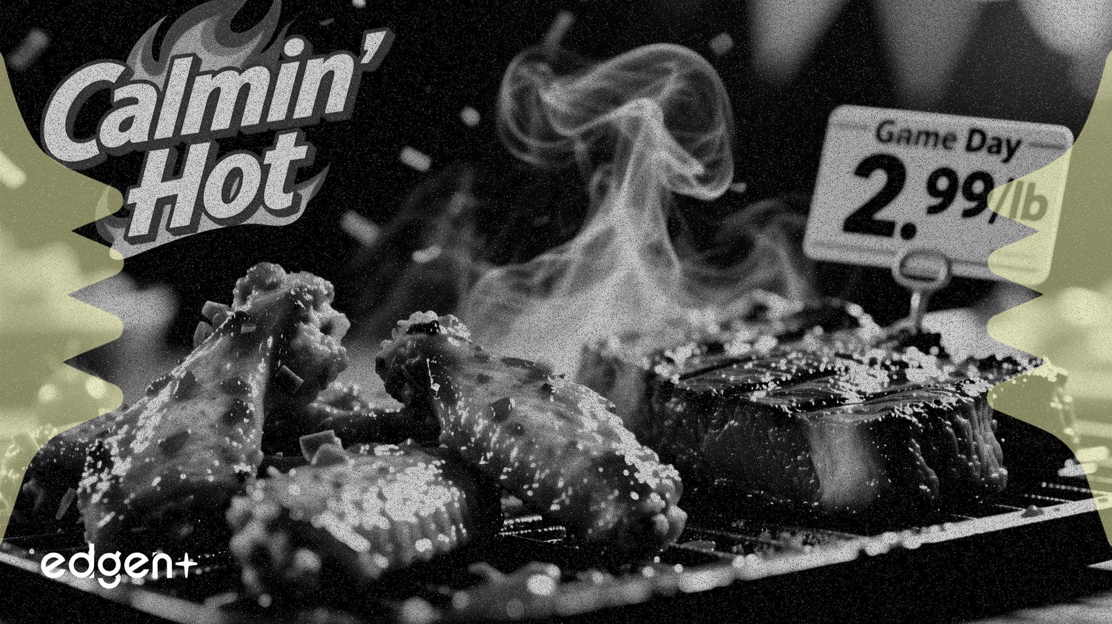 크로거, 경기 당일 판매 겨냥해 매운맛 치킨윙, 소고기 파운드당 $2.99에 판매