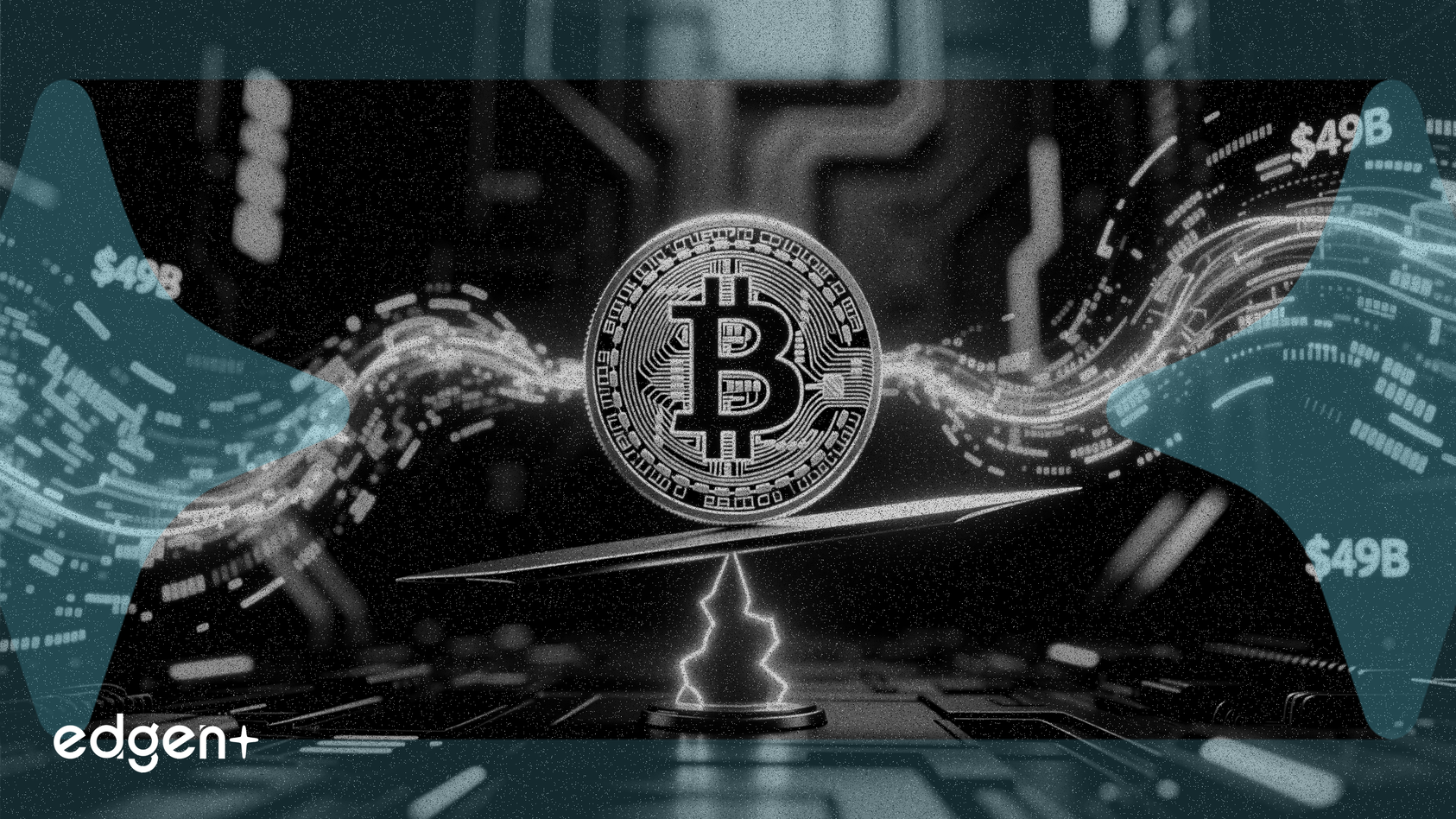 비트코인 6만 8천 달러대 유지, 490억 달러 거래량으로 불확실성 시사